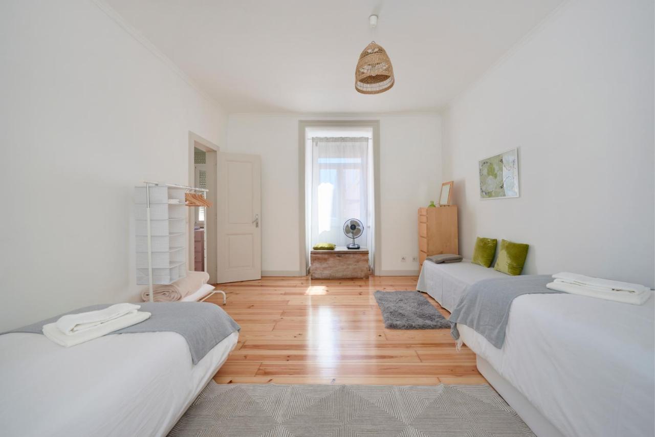 Sunny Apartment With Balcony! Lisboa Ngoại thất bức ảnh