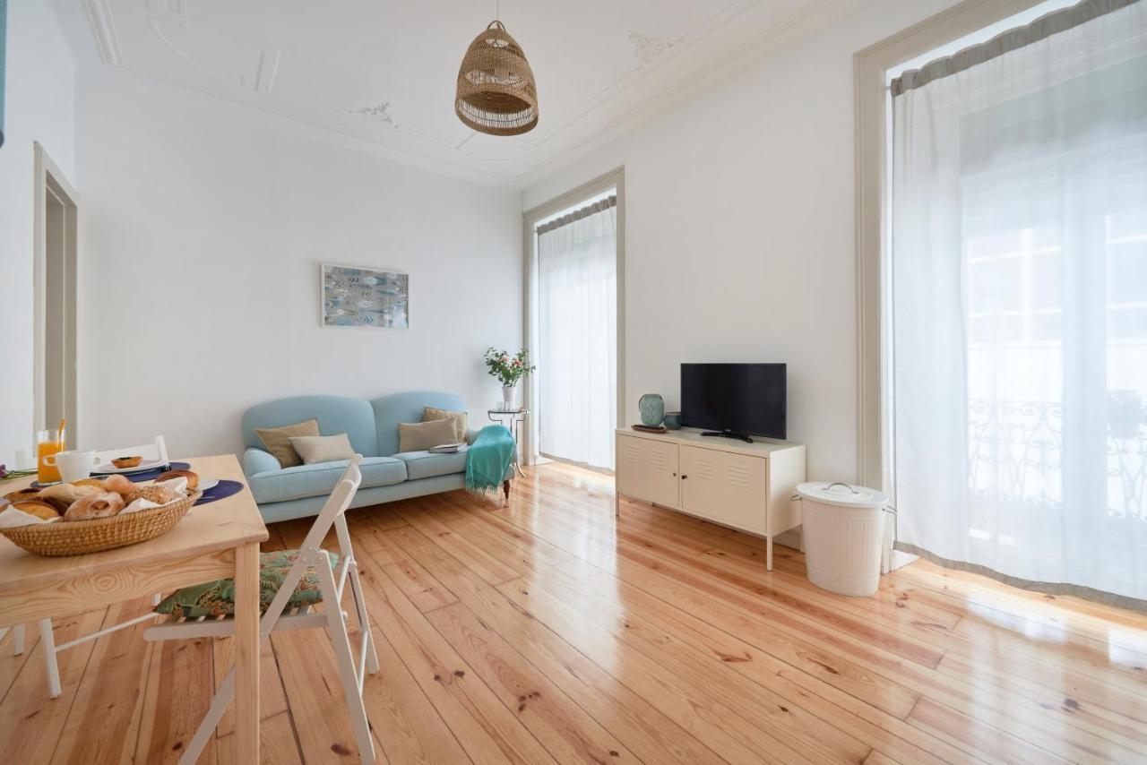 Sunny Apartment With Balcony! Lisboa Ngoại thất bức ảnh